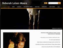 Tablet Screenshot of deborahleisermoore.com